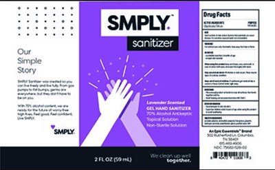 Smply Sanitizer Lavender (Smply Lavender)